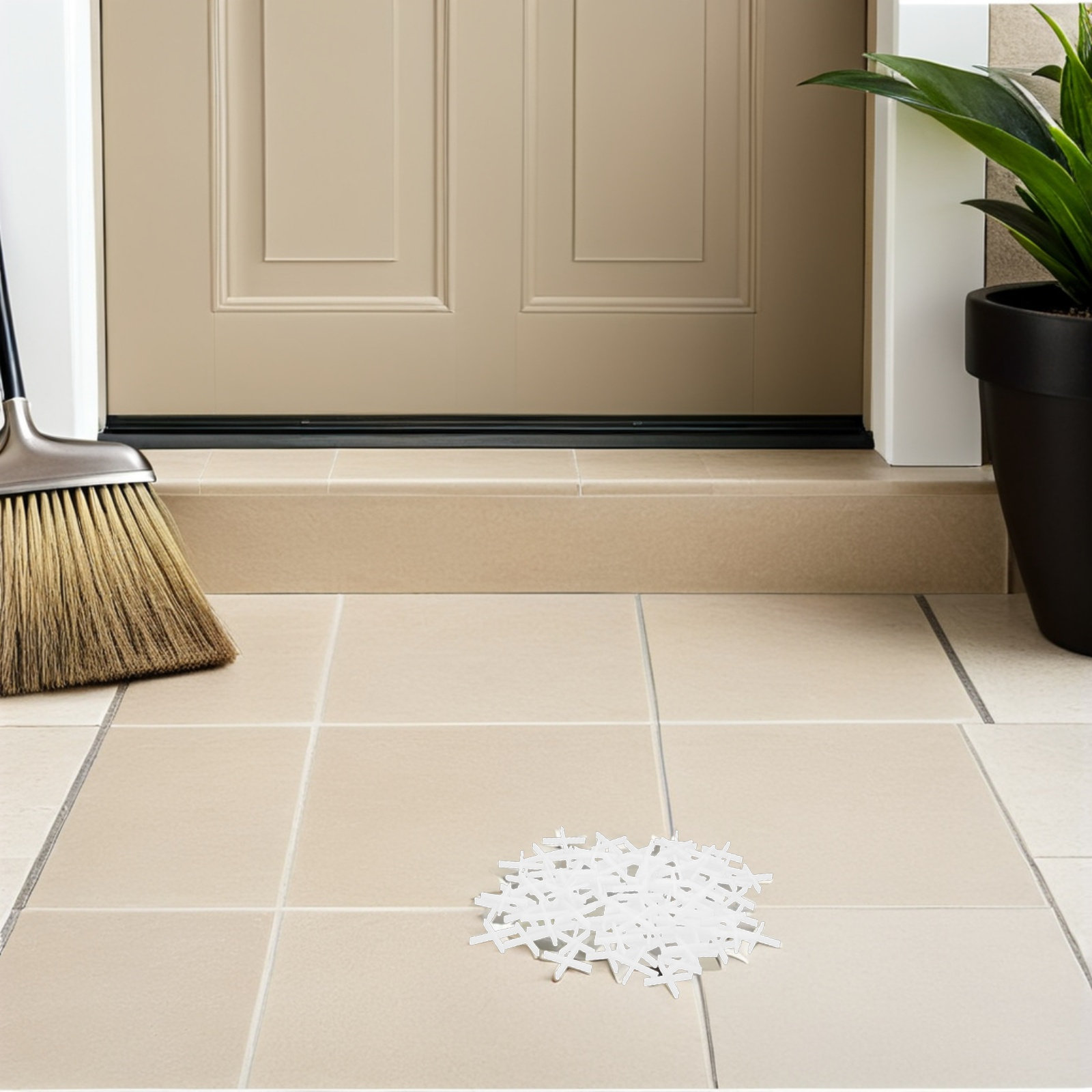 Ceramic Tile Floor - 500 szt. przekładek do płytek porcelanowych