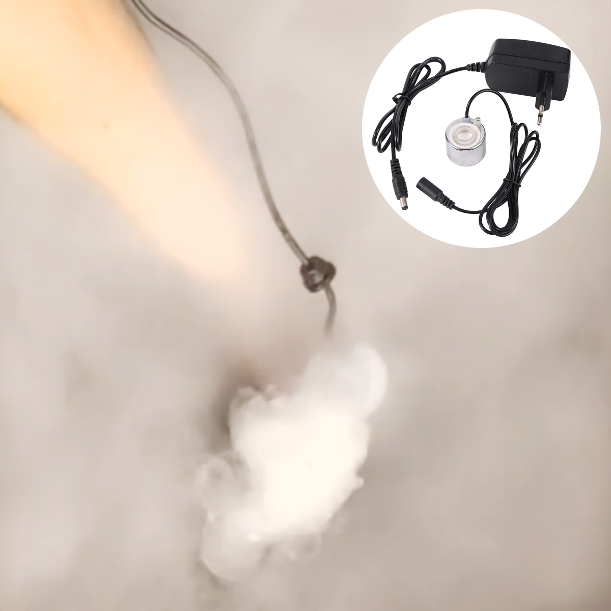 Terrarium Fogger Ultrasonic - Akwarium staw rybny krajobraz ultradźwiękowy nebulizator